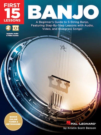 Crescendo Music FIRST 15 LESSONS BANJO BK/OLM Manuscript 3 Crescendo Music FIRST 15 LESSONS BANJO BK/OLM Manuscript