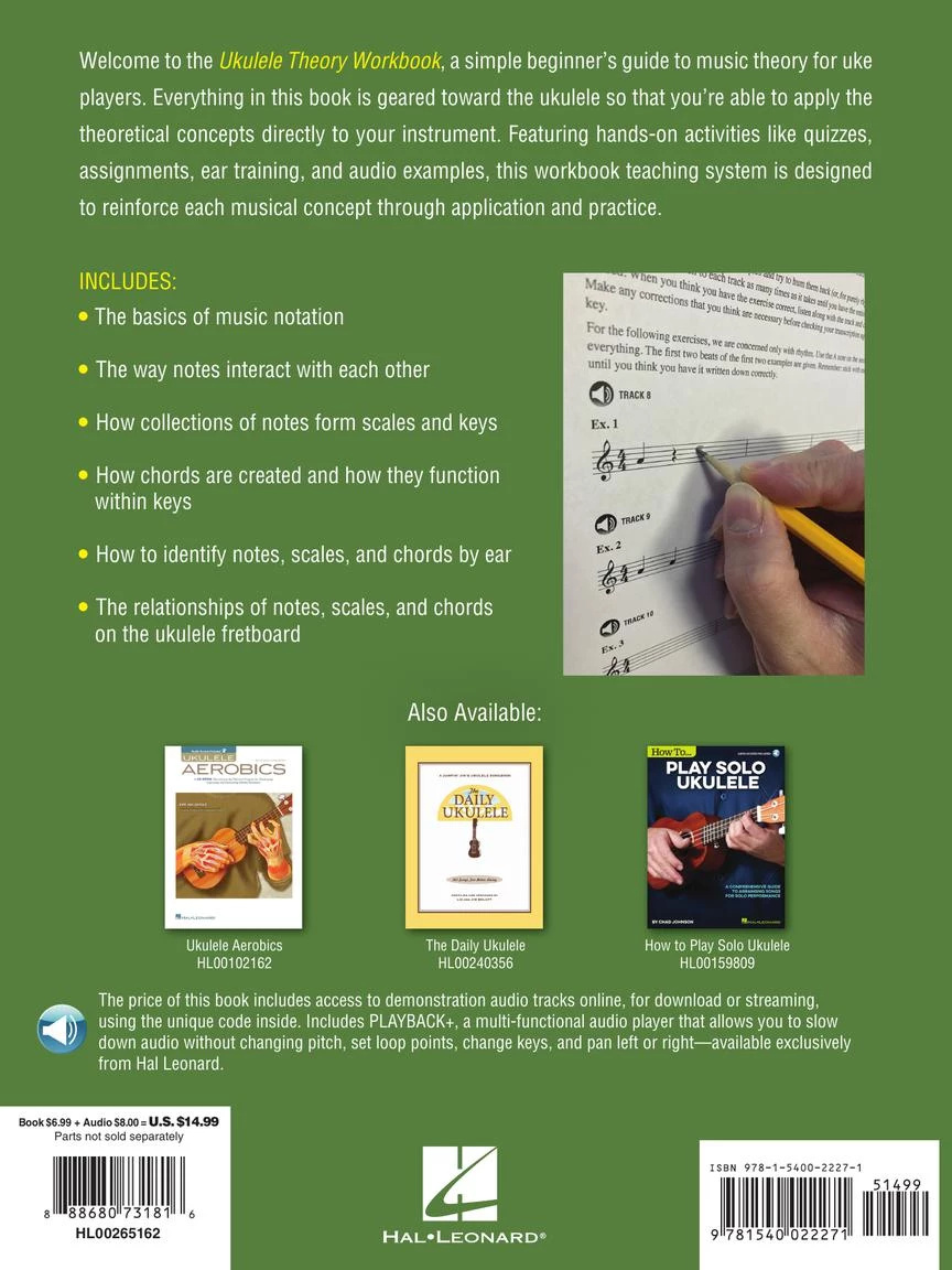 Crescendo Music Ukulele Theory Workbook Manuscript 8 Crescendo Music Ukulele Theory Workbook Manuscript