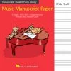 Hal Leonard Music Manuscript Book With Wide Staves For Children