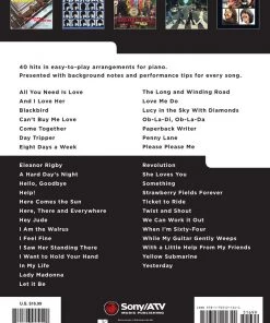 Hal Leonard Manuscript Really Easy Piano - The Beatles Collection