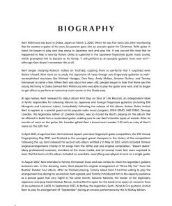 Hal Leonard Kent Nishimura's Fingerstyle Solo Guitar Songs Manuscript