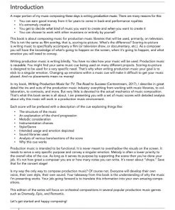 Hal Leonard Deconstructing Production Music For TV Manuscript