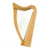 Crescendo Music Western Australia Standing Pixie Harp 19 String Carved Beechwood With Bag Folk & Native