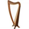 Crescendo Music Western Australia Folk Harp 22 String Plain Sides Round Back With Bag Folk & Native