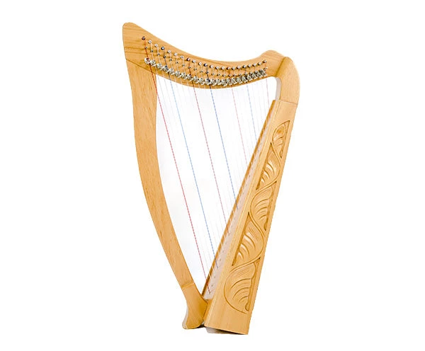 Crescendo Music Western Australia Heather Harp 22 String Carved Beechwood With Bag 3 Crescendo Music Western Australia Heather Harp 22 String Carved Beechwood With Bag