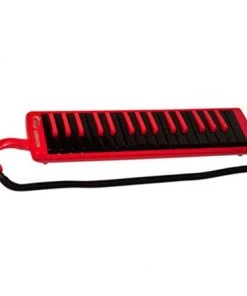 Folk & Native Hohner Fire Melodica 32 Keys Red Black