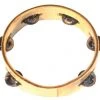 Crescendo Music 8 Inch Headless Tambourine With 6 Pair Of Jingles