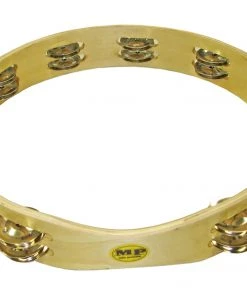 Crescendo Music 12 Inch Headless Tambourine With 20 Pairs Of Jingles