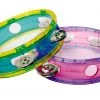 Crescendo Music CPK Transparent Plastic 6" Tambourine With 5 Pairs Of Jingles (2 Colours)