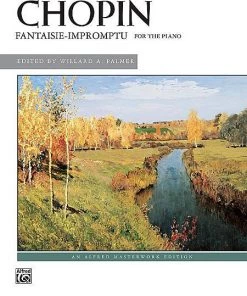 Alfred Chopin Fantaisie - Impromptu For Piano Manuscript