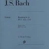 Crescendo Music Manuscript Bach's Partitas Book 2 Nos 4-6 BWV 828-830 Urtext