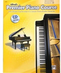 Alfred Premier Piano Course Lesson Book Manuscript