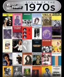 Crescendo Music EZ Play 365 Songs Of The 1970s - The New Decade Series Manuscript