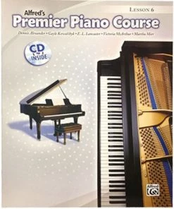Alfred Premier Piano Course Lesson Book Manuscript