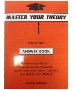 Crescendo Music Manuscript Master Your Theory Answer Book Dulcie Holland