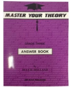 Crescendo Music Manuscript Master Your Theory Answer Book Dulcie Holland