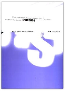 Crescendo Music Easy Jazz Conception Trombone Jim Snidero Manuscript