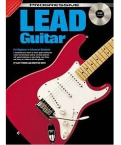 Progressive Books Progressive Lead Guitar Book And CD By Turner & White Includes TAB Manuscript
