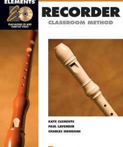 Hal Leonard Manuscript Essential Elements Recorder Classroom Method Student Book 1