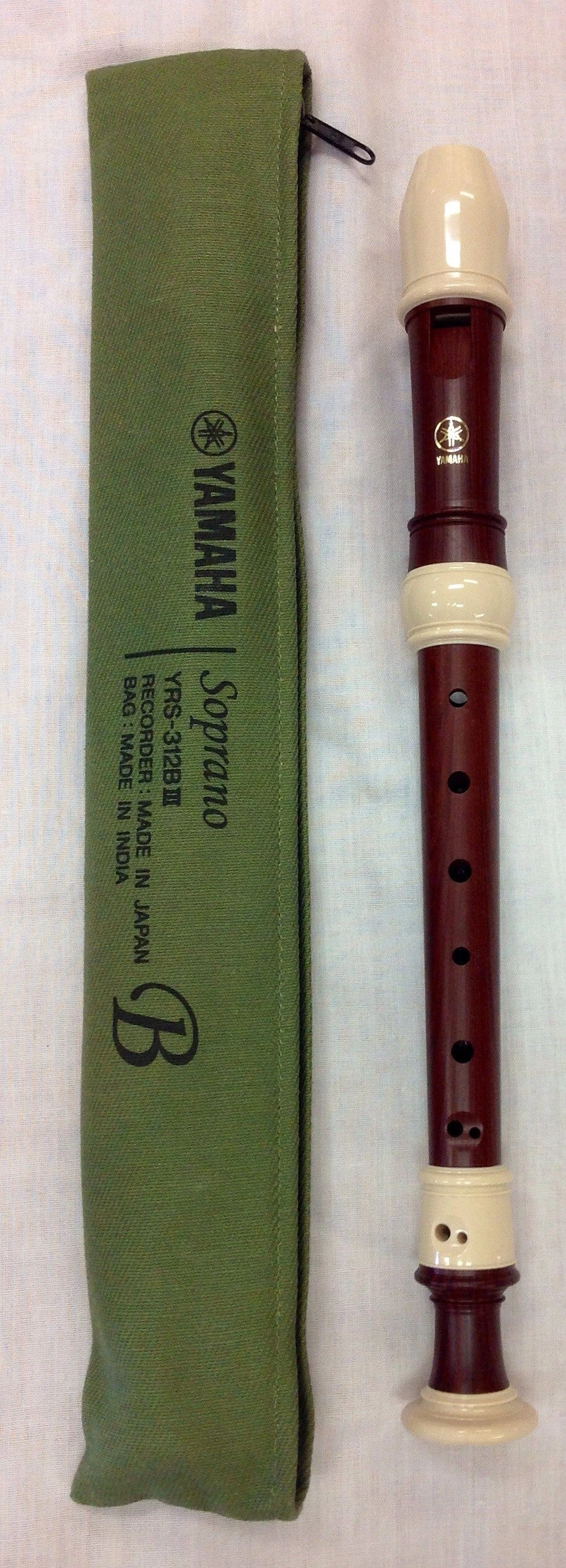 Crescendo Music Yamaha Soprano Recorder YRS-312B III 3 Crescendo Music Yamaha Soprano Recorder YRS-312B III