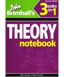 Crescendo Music Manuscript Theory Notebook Three In One John Brimhall