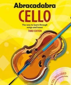 Alfred Manuscript Abracadabra Cello Book / CD 3rd Edition