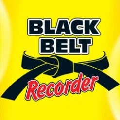 Crescendo Music Black Belt Recorder - Student Book With Audio