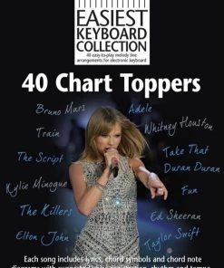 Crescendo Music Easiest Keyboard Collection: 40 Chart Toppers