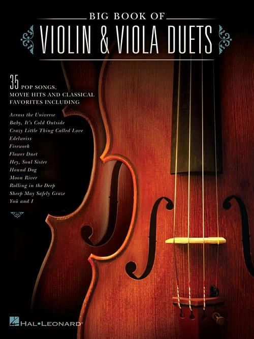 Hal Leonard Manuscript Big Book Of Violin & Viola Duets 3 Hal Leonard Manuscript Big Book Of Violin & Viola Duets