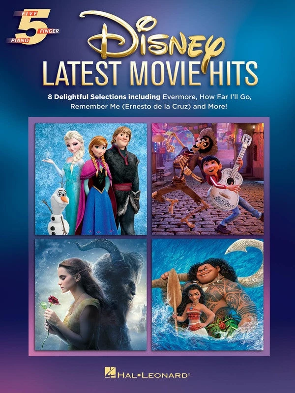 Crescendo Music Disney Latest Movie Hits 5 Finger Piano Manuscript 3 Crescendo Music Disney Latest Movie Hits 5 Finger Piano Manuscript