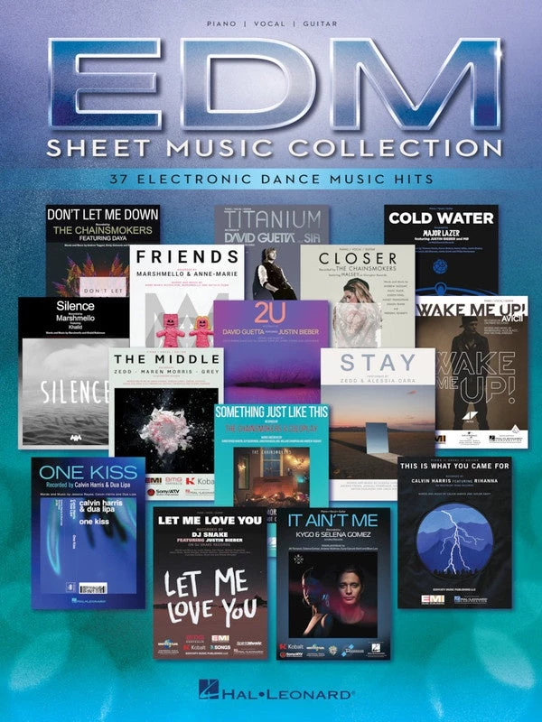 Hal Leonard EDM Sheet Music Collection PVG Manuscript 3 Hal Leonard EDM Sheet Music Collection PVG Manuscript