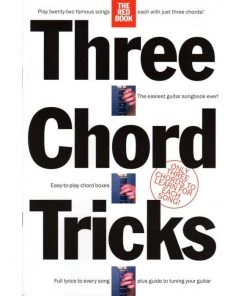 Crescendo Music Manuscript Three Chord Tricks - Red Book