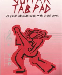 Crescendo Music Guitar Tab Manuscript Pad