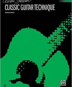 Crescendo Music Aaron Shearer Classical Guitar Technique Book With CD Manuscript