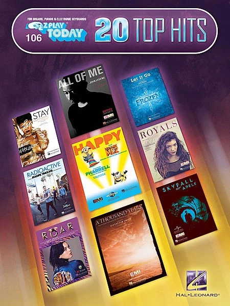 Hal Leonard Ez Play 208 20 Top Hits Manuscript 3 Hal Leonard Ez Play 208 20 Top Hits Manuscript