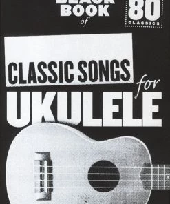 Crescendo Music Manuscript Little Black Book Of Classic Songs For Ukulele