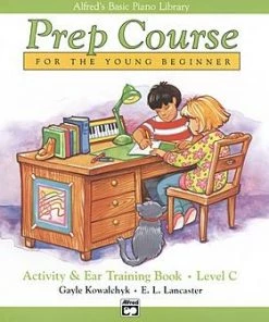 Crescendo Music Alfred's Basic Piano Prep Course - Activity And Ear Training Book