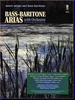 Crescendo Music Bass-Baritone Arias With Orchestra Volume 1 - Music Minus One Manuscript