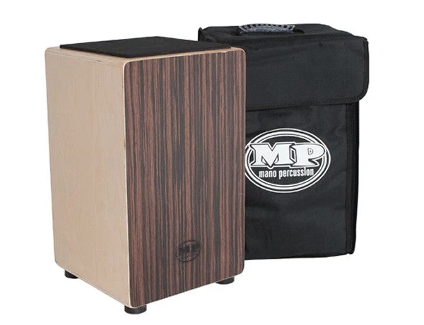 Crescendo Music Mano Percussion Cajon With Padded Bag Ebony 3 Crescendo Music Mano Percussion Cajon With Padded Bag Ebony