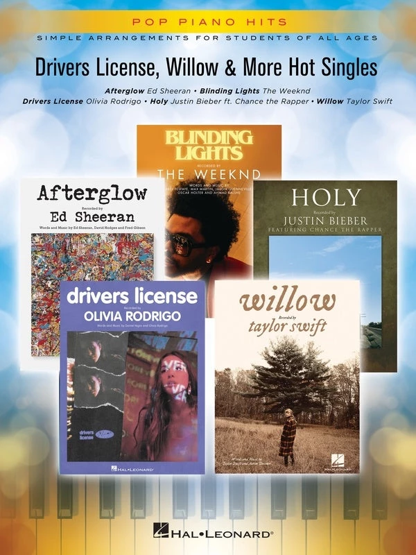 Hal Leonard Drivers License, Willow & More Hot Singles Manuscript 3 Hal Leonard Drivers License, Willow & More Hot Singles Manuscript