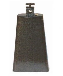 Crescendo Music Powerbeat Cowbell In Steel Black Pewter Finish