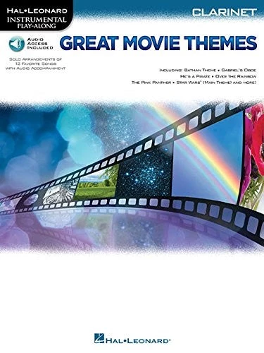 Crescendo Music Great Movie Themes For Clarinet 3 Crescendo Music Great Movie Themes For Clarinet