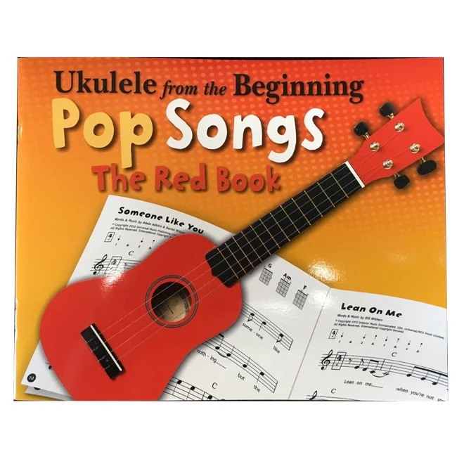 Crescendo Music Ukulele From The Beginning Pop Songs Red Book 3 Crescendo Music Ukulele From The Beginning Pop Songs Red Book