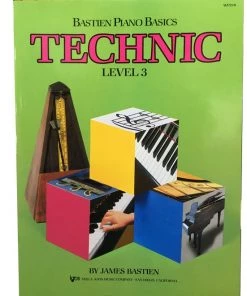 Crescendo Music Bastien Piano Basics Technic Manuscript