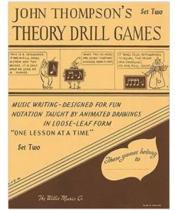 Crescendo Music Manuscript Theory Drill Games John Thompson