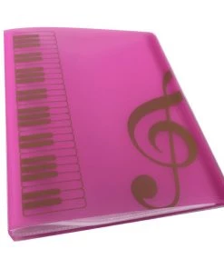 Crescendo Music Manuscript Music Pocket File A4 Clear