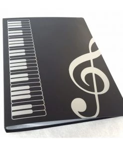 Crescendo Music Manuscript Music Pocket File A4 Clear