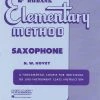 Crescendo Music Manuscript Rubank Elementary Method - Saxophone
