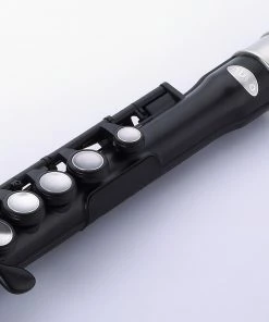 Crescendo Music Woodwind NUVO Student Flute Black/Silver