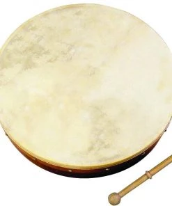 Crescendo Music Waltons 12" Bodhran (Irish Drum) Plain Goat Skin Percussion